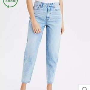 AE relaxed mom jeans